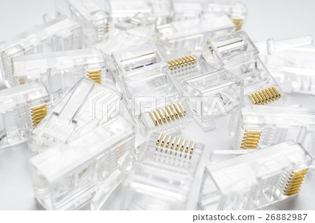Transparent ethernet internet rj-45 connectors  26882987