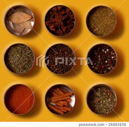 Bright set of spices Bright set of spices 26883838