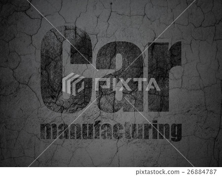 Industry concept: Car Manufacturing on  wall  26884787