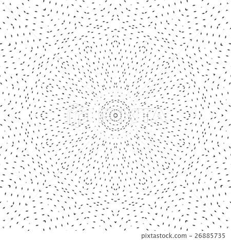 Dots art black and white mandala 26885735