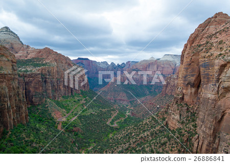 Zion National Park from the top 26886841