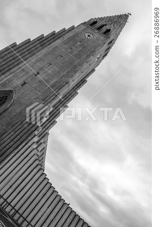 Iconic Lutheran Church in Reykjavik Iconic Lutheran Church in Reykjavik 26886969