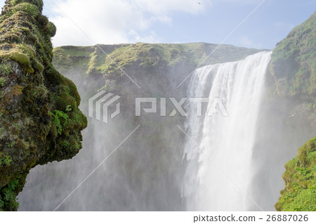 One of the hundreds of wter falls in Iceland One of the hundreds of wter falls in Iceland 26887026