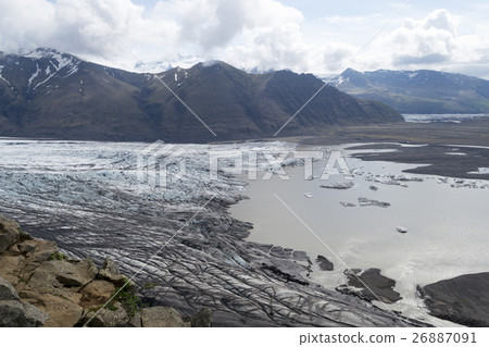 Skaftafellsjokull glacier in Iceland 26887091