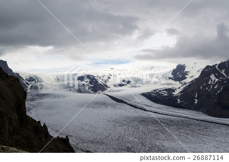 Skaftafellsjokull glacier in Iceland Skaftafellsjokull glacier in Iceland 26887114