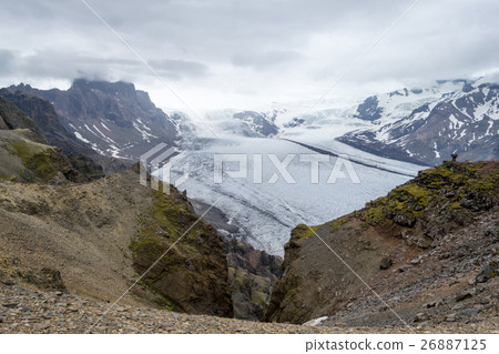 Skaftafellsjokull glacier in Iceland 26887125