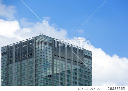 建築高層建築天空雲SRC抗震設計地震響應雙強度玻璃 26887565