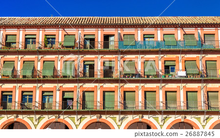 Building on Plaza de la Corredera in Cordoba Building on Plaza de la Corredera in Cordoba 26887845