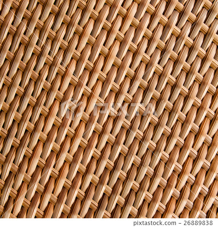 texture of synthetic rattan weave 26889838