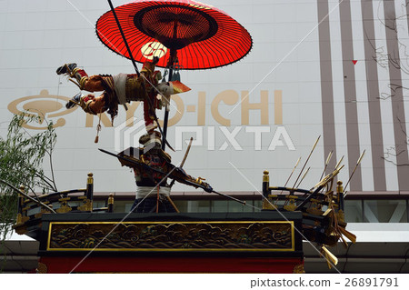 Gion festival cruise scenery Gion festival cruise scenery 26891791