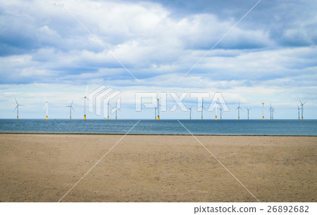 Offshore Wind Turbine in a Wind farm 26892682