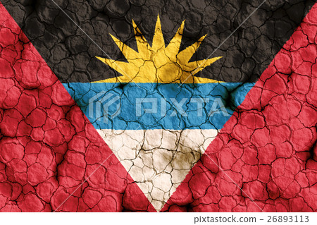 Dry card on the heart of the Andeska and Barbuda flag closeup texture background (High resolution 3D CG rendering ∕ coloring illustration) famine drought natural disaster Dry card on the heart of the Andeska and Barbuda flag closeup texture background (High resolution 3D CG rendering ∕ coloring illustration) famine drought natural disaster 26893113