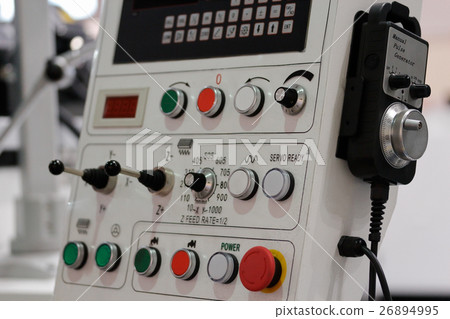 cnc control panel with manual pulse generator 26894995