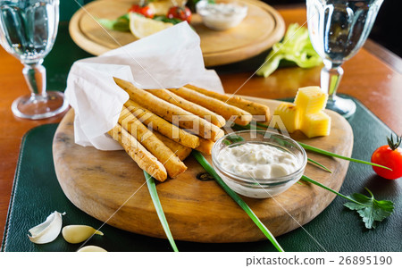 garlic bread sticks with sauce garlic bread sticks with sauce 26895190
