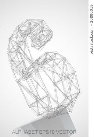 Vector illustration of a Pencil sketched 6. Hand 26896019