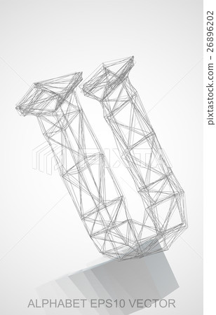 Vector illustration of a Pencil sketched U. Hand 26896202