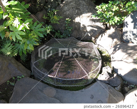 A neck wash well located in Sengakuji (shooting in December) 26896427