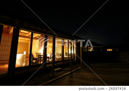 Night Okinawa style resort hotel room 26897416