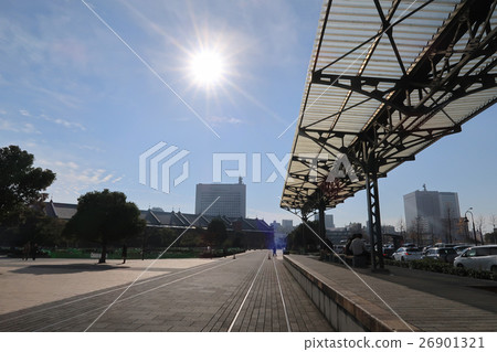 橫濱Minatomirai，下午，前橫濱港口站台 26901321