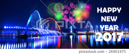 Firework festival in Korea. 26901975