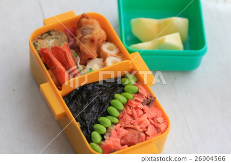 Homemade bento for girls: bite-sized seaweed bento Homemade bento for girls: bite-sized seaweed bento 26904566