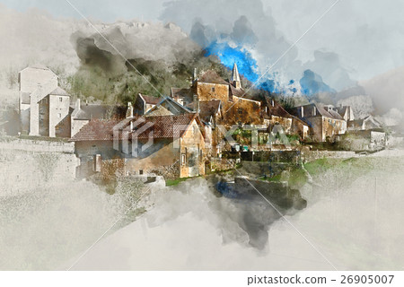 Baume-les-Messieurs village Baume-les-Messieurs village 26905007