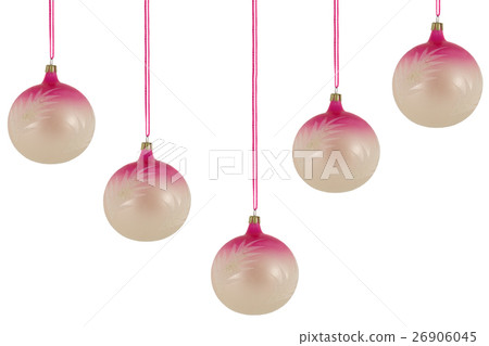 Christmas decoration isolated on white Christmas decoration isolated on white 26906045