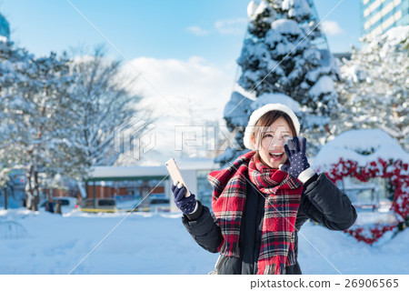 Sapporo sightseeing image in winter Sapporo sightseeing image in winter 26906565