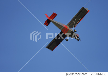Cessna airplane aircraft retro blue sky fly flight sky copy space large sky Cessna airplane aircraft retro blue sky fly flight sky copy space large sky 26906612