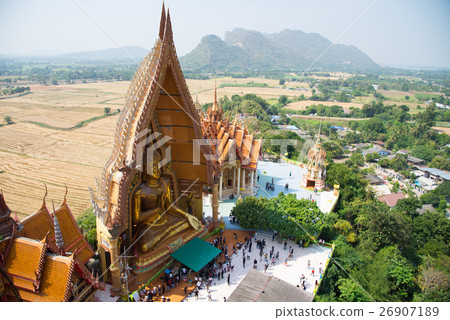 Big Buddha statue at Wat Tham Sua Temple. Big Buddha statue at Wat Tham Sua Temple. 26907189