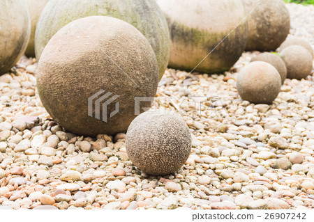 Close up Stone in Japanese garden Close up Stone in Japanese garden 26907242