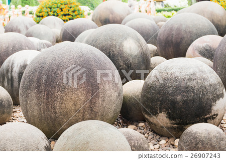 Close up Stone in Japanese garden Close up Stone in Japanese garden 26907243