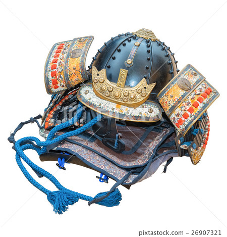Retro styled traditional Japanese Samurai Helmet Retro styled traditional Japanese Samurai Helmet 26907321