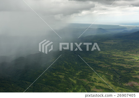 Rain in the Kronotsky Nature Reserve on Kamchatka Rain in the Kronotsky Nature Reserve on Kamchatka 26907405