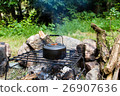 Boil water in the outdoor 26907636