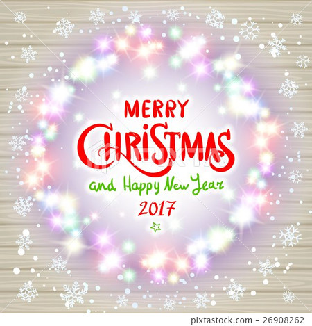 Merry christmas happy new year card design Merry christmas happy new year card design 26908262