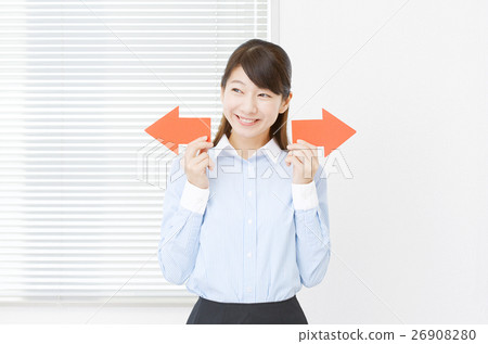 婦女企業箭頭指向 26908280