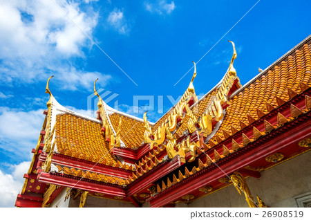 Marble Temple in Bangkok, Thailand. 26908519