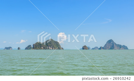 Limestone island in Thailand 26910242