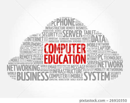 Computer Education word cloud Computer Education word cloud 26910350