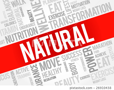 NATURAL word cloud, fitness, sport 26910438