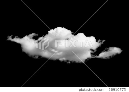 whtie clouds isolated on black background whtie clouds isolated on black background 26910775