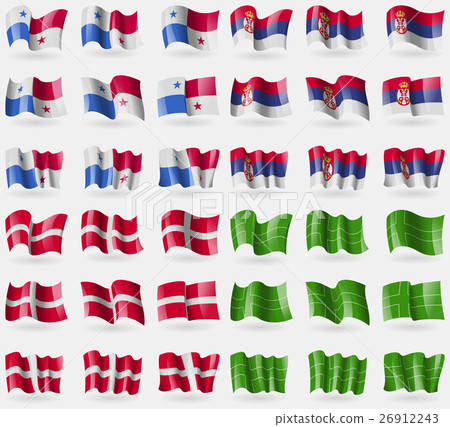 Panama, Serbia, Military Order Malta, Ladonia. Set 26912243