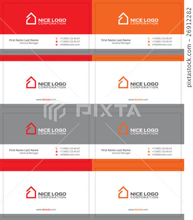 simple house business card 1 26912282