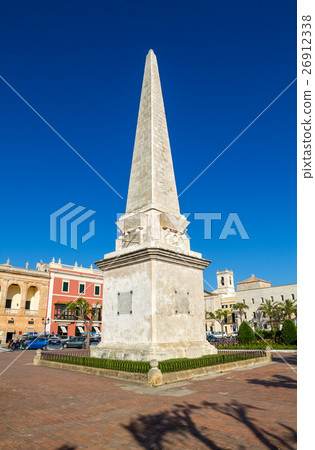 Placa des born square obelisk at Cuitadella Placa des born square obelisk at Cuitadella 26912338