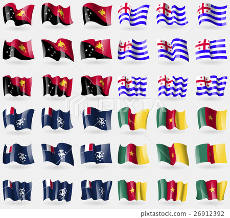 Papua New Guinea, Ajaria, French and Antarctic, Ca 26912392