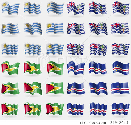 Uruguay, British Indian Ocean Territory, Guyana, C 26912423