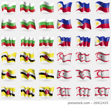 Bulgaria, Philippines, Brunei, Turkish Northern Cy 26912435