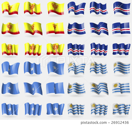 Chuvashia, Cape Verde, Somalia, Uruguay. Set of 36 26912436