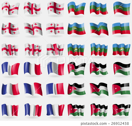 Georgia, KarachayCherkessia, Frence, Jordan. Set o 26912438